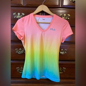 Dri fit V neck shirt